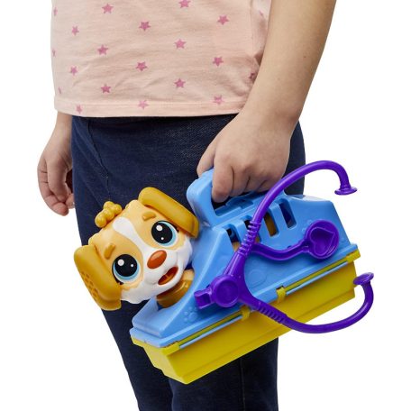 Play-Doh Állatorvosi gondoskodó és hordozó gyurma készlet