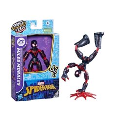   Marvel Spiderman Bend and Flex Missions - Miles Morales hajlítható játékfigura