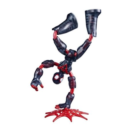 Marvel Spiderman Bend and Flex Missions - Miles Morales hajlítható játékfigura