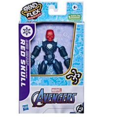   Marvel Bosszúállók Bend & Flex - Red Skull Ice Mission hajlítható játékfigura