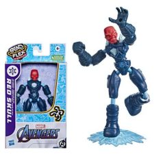  Marvel Bosszúállók Bend & Flex - Red Skull Ice Mission hajlítható játékfigura