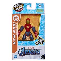   Marvel Bosszúállók Bend & Flex - Vasember Fire Mission hajlítható játékfigura