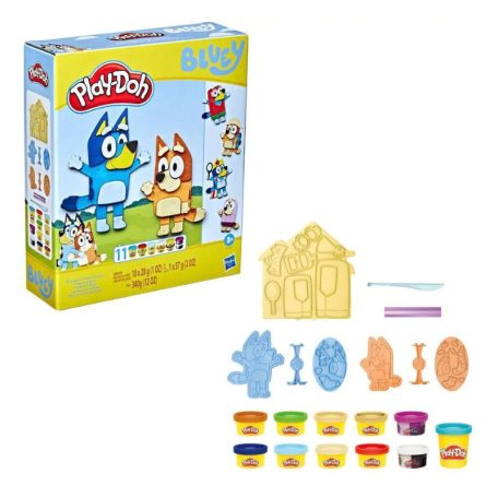 Play-Doh Bluey Make 'n Mash Costumes játékkészlet