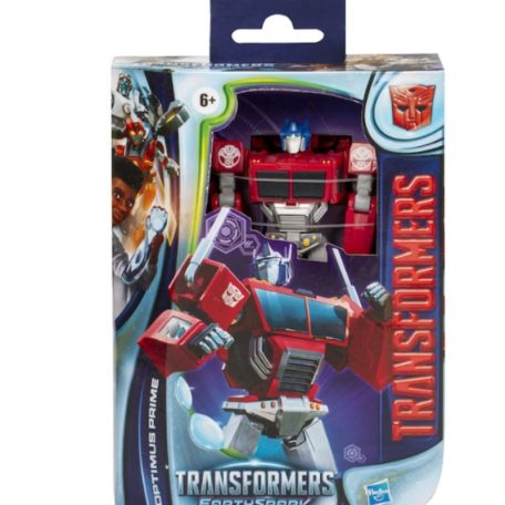 Transformers Terran Deluxe EartSpark - Optimus Prime játékfigura