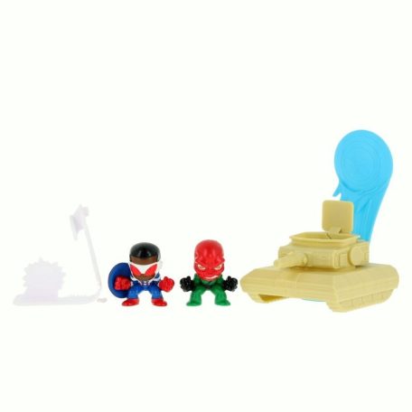 Marvel Stunt Squad játékszett - Amerika Kapitány vs. Red Skull