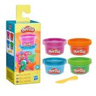 Play-Doh Mini gyurmakészlet - Pink-kék-zöld-narancssárga színek (4 db)