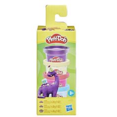   Play-Doh Mini gyurmakészlet - Lila-sárga-rózsaszín-viágoskék színek (4 db)