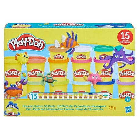 Play-Doh Klasszikus színek gyurmaszett (15 db)