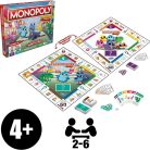 Monopoly Junior 2 az 1-ben társasjáték