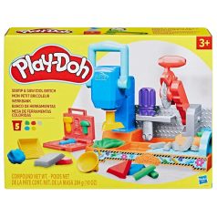   Play-Doh Stamp 'N Saw Tool Bench kreatív szerszámos műhely gyurmával