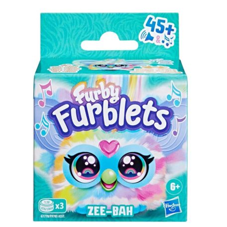 Furby Furblets Zee-Bah elektronikus plüssjáték