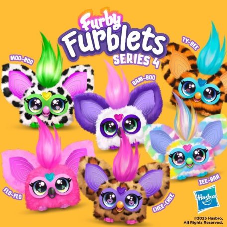 Furby Furblets Zee-Bah elektronikus plüssjáték