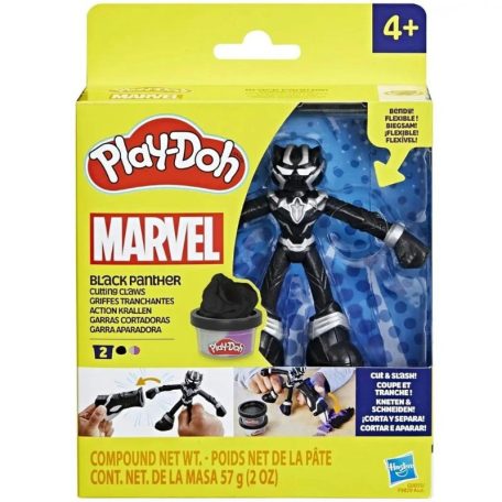 Play-Doh Marvel figura gyurmával - Fekete Párduc
