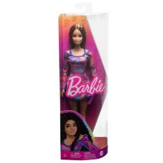   Barbie Fashionistas barátok - Szeplős baba színes ruhában