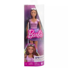   Barbie Fashionista barátnők stílusos divatbaba - Látássérült baba lila ruhában
