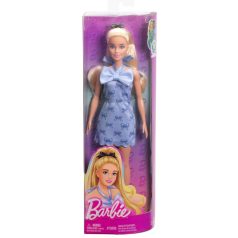   Barbie Fashionista barátok divatbaba - Stílusos baba kék masnis ruhában (237)