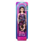 Barbie Fashionista barátnők stílusos divatbaba - Fekete ruhában