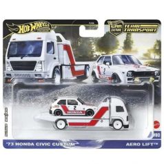   Hot Wheels Premium Team Transport - '73 Honda Civic Custom Aero Lift