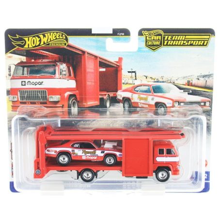 Hot Wheels Premium Team Transport - '73 Plymouth Duster Second Story Lorry