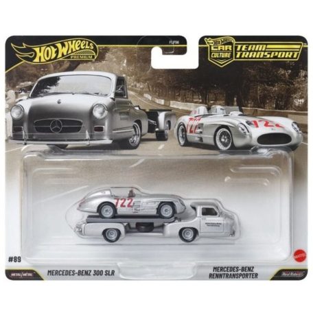 Hot Wheels Premium Team Transport - Mercedes-Benz 300 SLR Mercedes-Benz Renntransporter