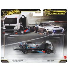   Hot Wheels Premium Team Transport - 2024 Ford Mustang RTR spec 5-FD Aero Lift