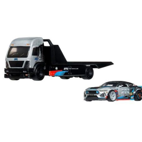 Hot Wheels Premium Team Transport - 2024 Ford Mustang RTR spec 5-FD Aero Lift