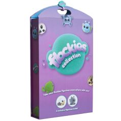   Flockies S1 Bőrönd gyűjtődoboz 2 db exkluzív játékfigurával