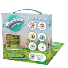   Flockies játékfigurák - Gyűjtői házikó exkluzív egér figurával (S4)