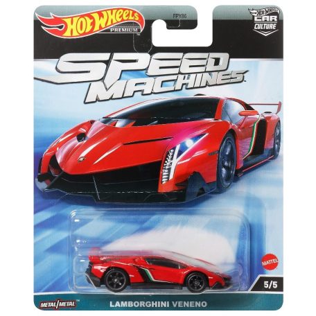 Hot Wheels Speed Machines 5/5 - Lambhorgini Veneno kisautó