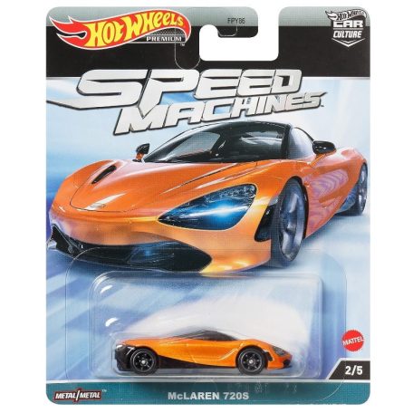 Hot Wheels Speed Machines 2/5 - McLaren 720S kisautó