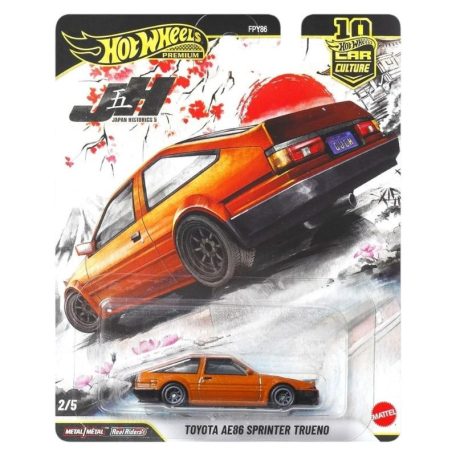 Hot Wheels Premium Car Culture 2/5 - Toyota AE86 Sprinter Tueno kisautó