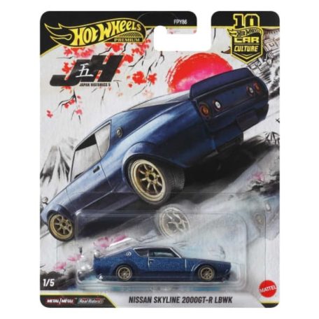 Hot Wheels Premium Car Culture 1/5 - Nissan Skyline 2000GT-R LBWK kisautó