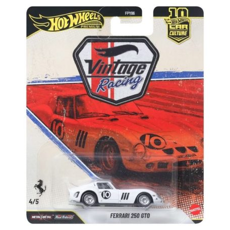 Hot Wheels Autókultúra kisautó - Ferrari 250 GTO
