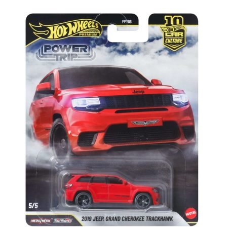 Hot Wheels Premium Car Culture 5/5 - 2019 Jeep Grand Cherokee Trackhawk fém kisautó