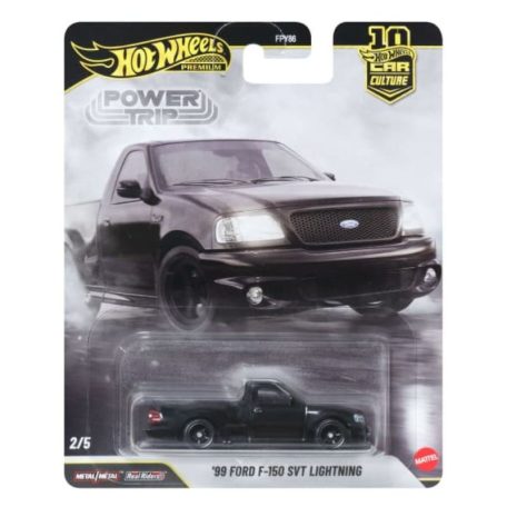 Hot Wheels Premium Car Culture 2/5 - '99 Ford F-150 SVT Lightning fém kisautó