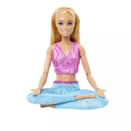 Barbie - Szőke hajú hajlékony jógababa