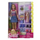 Barbie baba cipőkollekcióval
