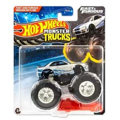   Hot Wheels Monster Trucks járművek Fast and Furious - Nissan Skyline