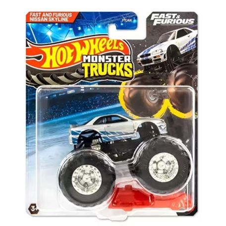Hot Wheels Monster Trucks járművek Fast and Furious - Nissan Skyline