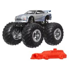   Hot Wheels Monster Trucks járművek Fast and Furious - Nissan Skyline