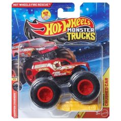   Hot Wheels Monster Trucks járművek Champion Crashers 7/8 - Fire Rescue
