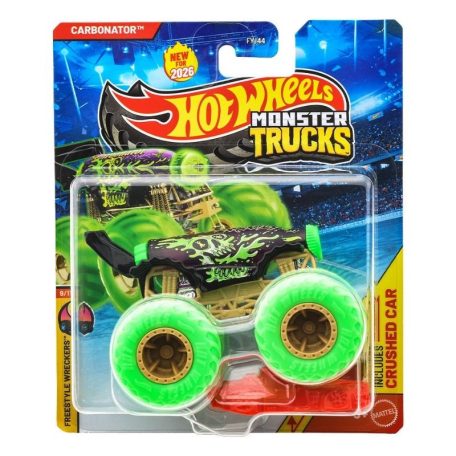 Hot Wheels Monster Trucks járművek Freestyle Wreckers 9/11 - Carbonator