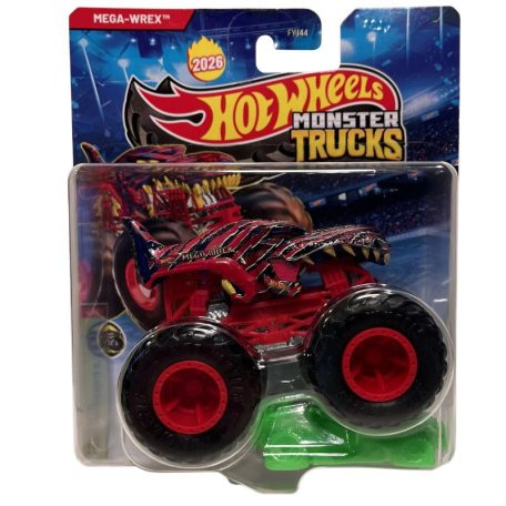 Hot Wheels Monster Trucks járművek X-Raycers Bolides Transparents XL 4/5 - Mega-Wrex