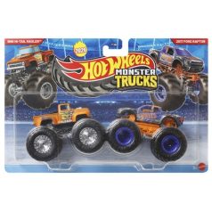   Hot Wheels Monster Trucks Demolition Doubles - 1956 Hi-Tail Hauler vs 2017 Ford Raptor