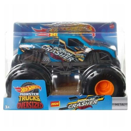 Hot Wheels Monster Trucks 1:24-es autó - Podium Crasher