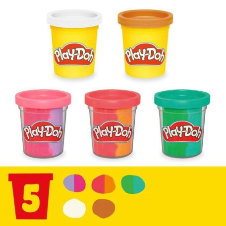 Play-Doh Rainbow Swirl Ice Cream jégkrémkészítő szett gyurmával