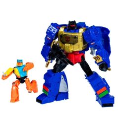   Transformers Age of the primes - Grimlok játékfigura Autobot Wheelie kiegészítő figurával