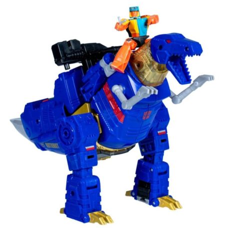 Transformers Age of the primes - Grimlok játékfigura Autobot Wheelie kiegészítő figurával