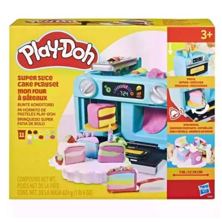 Play-Doh gyurmaszett - Csodás tortaszelet játékkészlet