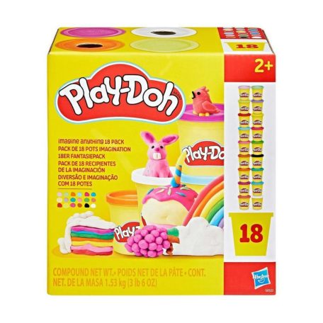 Play-Doh Szárnyaló képzelet gyurmakészlet (18 tégely)